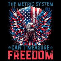 The Metric System CanT Measure Freedom Eagle Meme Mousepad