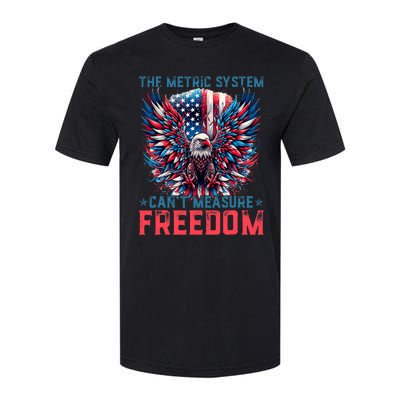 The Metric System CanT Measure Freedom Eagle Meme Softstyle® CVC T-Shirt