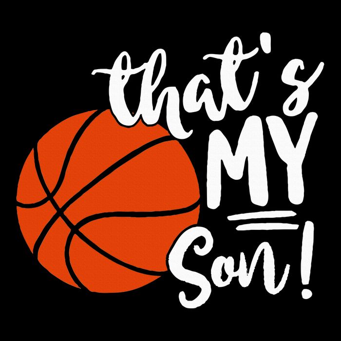 ThatS My Son Basketball Lovers Gifts For Mom Or Dad 16 in Basic Backpack