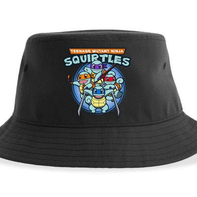 Teenage Mutant Squirtles Sustainable Bucket Hat