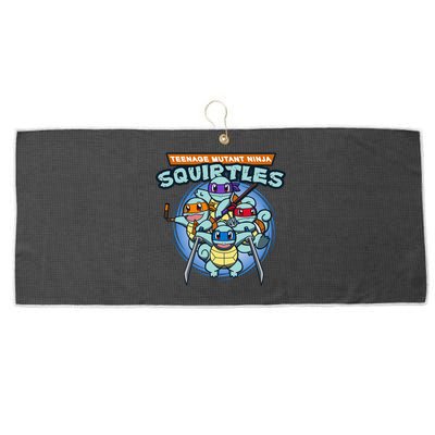 Teenage Mutant Squirtles Large Microfiber Waffle Golf Towel