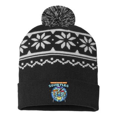 Teenage Mutant Squirtles USA-Made Snowflake Beanie