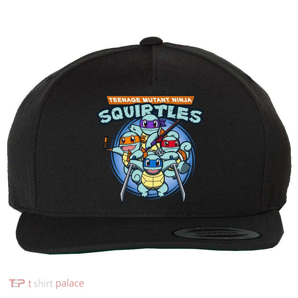 Teenage Mutant Squirtles Wool Snapback Cap