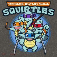 Teenage Mutant Squirtles Cotton Canvas Backpack