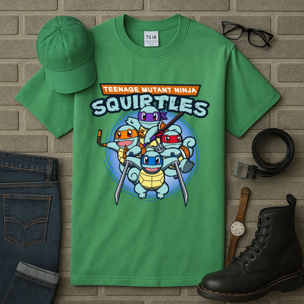 Teenage Mutant Squirtles Tall T-Shirt