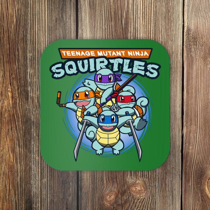 Teenage Mutant Squirtles Coaster