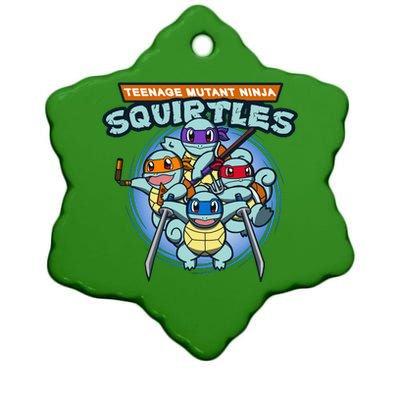 Teenage Mutant Squirtles Ceramic Star Ornament