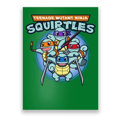 Teenage Mutant Squirtles Poster