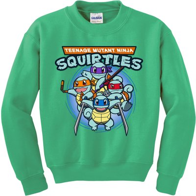 Teenage Mutant Squirtles Kids Sweatshirt