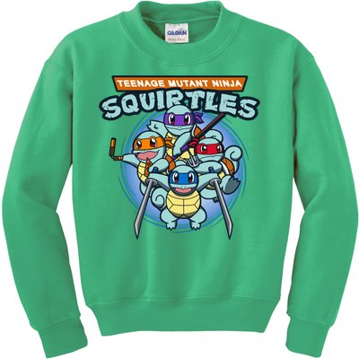 Teenage Mutant Squirtles Kids Sweatshirt