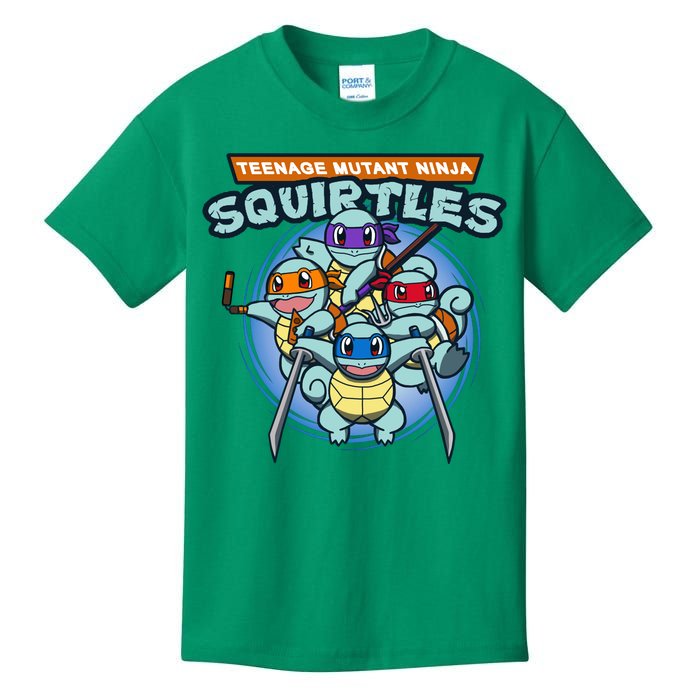 Teenage Mutant Squirtles Kids T-Shirt