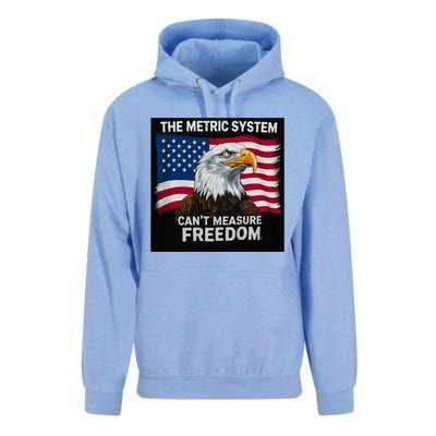 The Metric System CanT Measure Freedom Unisex Surf Hoodie