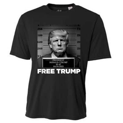 Trump Mugshot 2024 President Legend Trump never surrender Cooling Performance Crew T-Shirt