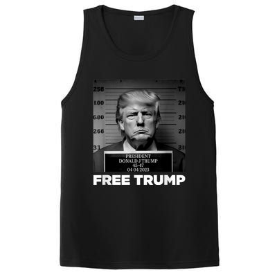 Trump Mugshot 2024 President Legend Trump never surrender PosiCharge Competitor Tank