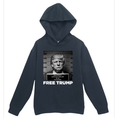 Trump Mugshot 2024 President Legend Trump never surrender Urban Pullover Hoodie