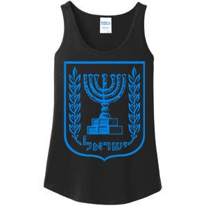 Temple Menorah Sevenbranched Candelabrum Judaism Israel Ladies Essential Tank