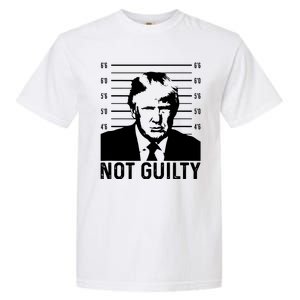 Trump Mug Shot, Trump Not Guilty Pro Trump Supporter Garment-Dyed Heavyweight T-Shirt