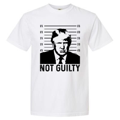 Trump Mug Shot, Trump Not Guilty Pro Trump Supporter Garment-Dyed Heavyweight T-Shirt