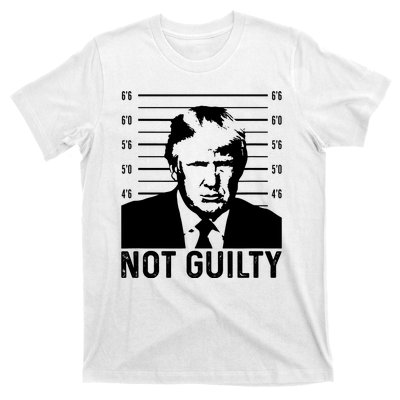 Trump Mug Shot, Trump Not Guilty Pro Trump Supporter T-Shirt