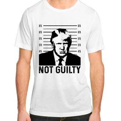 Trump Mug Shot, Trump Not Guilty Pro Trump Supporter Adult ChromaSoft Performance T-Shirt