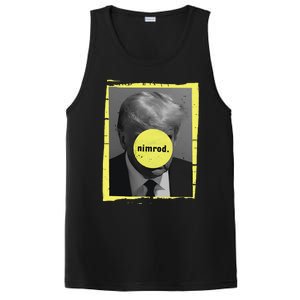 Trump Mug Shot Never Surrender Green Nimrod Trump Day PosiCharge Competitor Tank