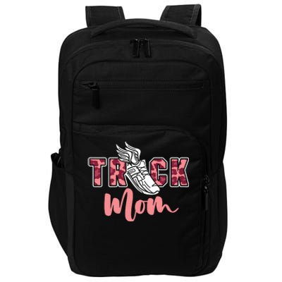 Track Mom Sprinting Marathon Track And Field Runner Impact Tech Backpack