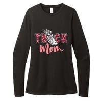 Track Mom Sprinting Marathon Track And Field Runner Womens CVC Long Sleeve Shirt