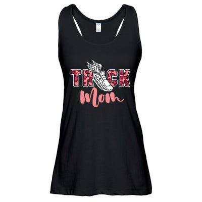 Track Mom Sprinting Marathon Track And Field Runner Ladies Essential Flowy Tank