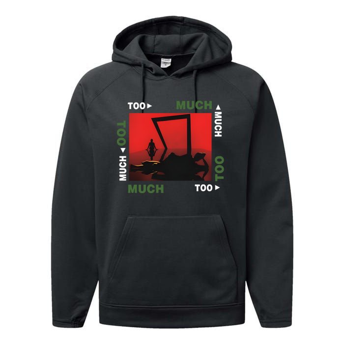 Too Much Starring The Kids Laroi Performance Fleece Hoodie