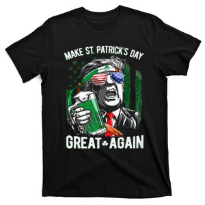 Trump Make Saint Patricks Day Great Again Beer Drinking Mug  T-Shirt