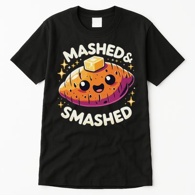 Thanksgiving Mashed & Smashed Funny Sweet Potato Tall T-Shirt