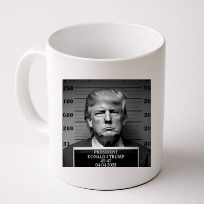 Trump Mug Shot, Trump Not Guilty Pro Trump Supporter Coffee Mug