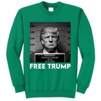 Trump Mug Shot, Trump Not Guilty Pro Trump Supporter Sweatshirt