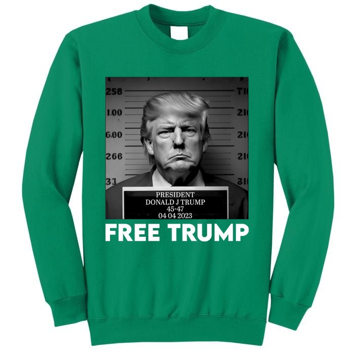 Trump Mug Shot, Trump Not Guilty Pro Trump Supporter Sweatshirt