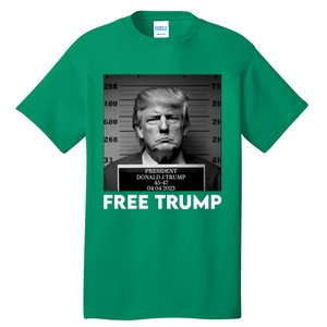 Trump Mug Shot, Trump Not Guilty Pro Trump Supporter Tall T-Shirt