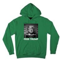 Trump Mug Shot, Trump Not Guilty Pro Trump Supporter Tall Hoodie