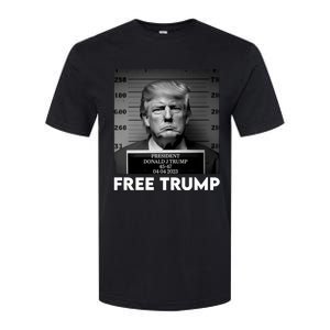 Trump Mug Shot, Trump Not Guilty Pro Trump Supporter Softstyle CVC T-Shirt