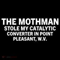 The Mothman Stole My Catalytic Converter In Point Pleasant Stripe Pom Pom Beanie