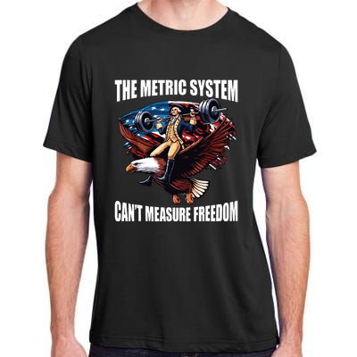 The Metric System Cant Measure Freedom Funny Adult ChromaSoft Performance T-Shirt