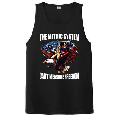 The Metric System Cant Measure Freedom Funny PosiCharge Competitor Tank