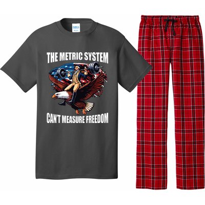 The Metric System Cant Measure Freedom Funny Pajama Set