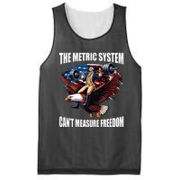 The Metric System Cant Measure Freedom Funny Mesh Reversible Basketball Jersey Tank