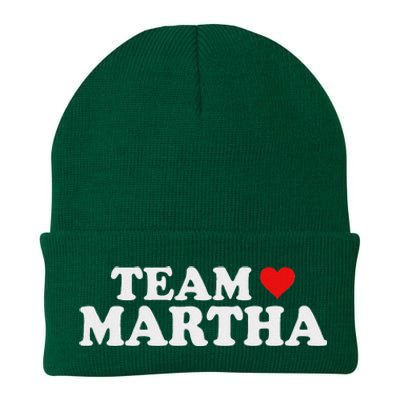 Team Martha Supporter Design Knit Cap Winter Beanie