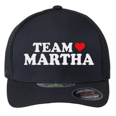 Team Martha Supporter Design Flexfit Unipanel Trucker Cap