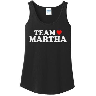 Team Martha Supporter Design Ladies Essential Tank