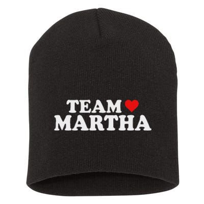 Team Martha Supporter Design Short Acrylic Beanie