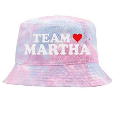 Team Martha Supporter Design Tie-Dyed Bucket Hat