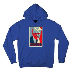 Trump Mug Shot Donald Trump Mug Shot Never Surrender Tall Hoodie