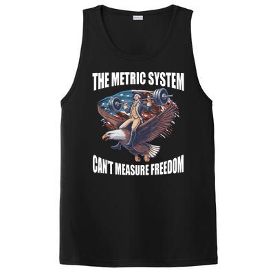 The Metric System Cant Measure Freedom Funny 4th Of July PosiCharge Competitor Tank