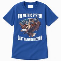 The Metric System Cant Measure Freedom Funny 4th Of July Tall T-Shirt